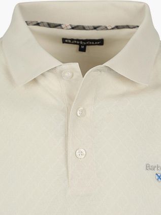Barbour Polo Sutton Tailored Antique White