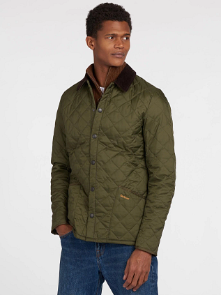 Barbour Heritage Liddesdale Quilted Jacket Green