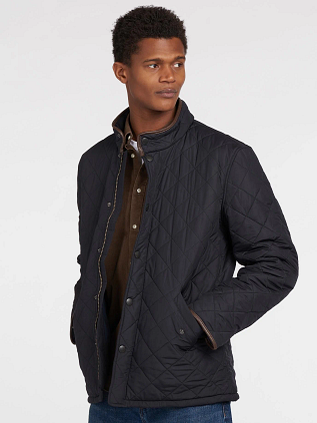 Barbour Quilted Jacke Powell Navy