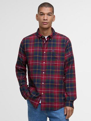 Barbour Fortrose Shirt Tartan Red