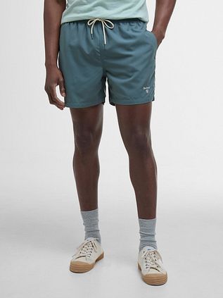 Barbour Badeshort Logo Vintage Teal