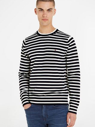 Tommy Hilfiger Pullover Streifen Navy