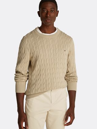 Tommy Hilfiger Pull Cable Beige
