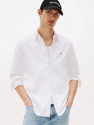 Tommy Hilfiger Chemise Oxford Blanc