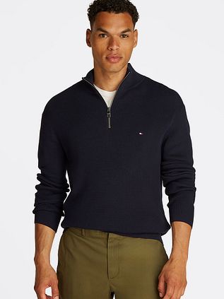 Tommy Hilfiger Racking Half-Zip Structure Navy