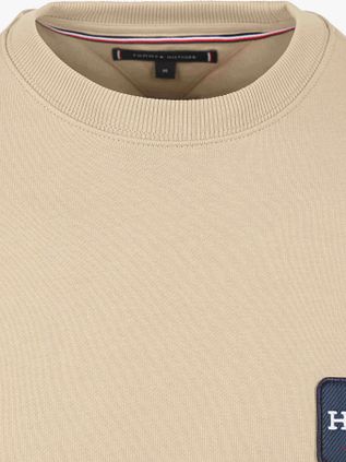 Tommy Hilfiger Sweater Roundel Logo Beige