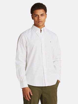 Tommy Hilfiger Chemise Poplin Flex Blanche