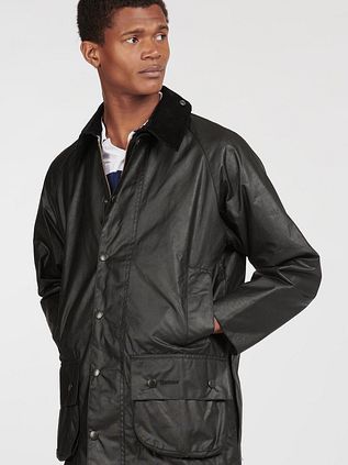 Barbour Wax Coat Beaufort Black