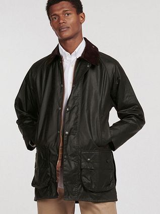 Barbour Beaufort Wax Jacket Green