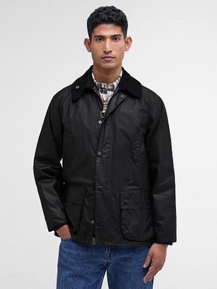 Barbour Bedale Wax Jacket Black