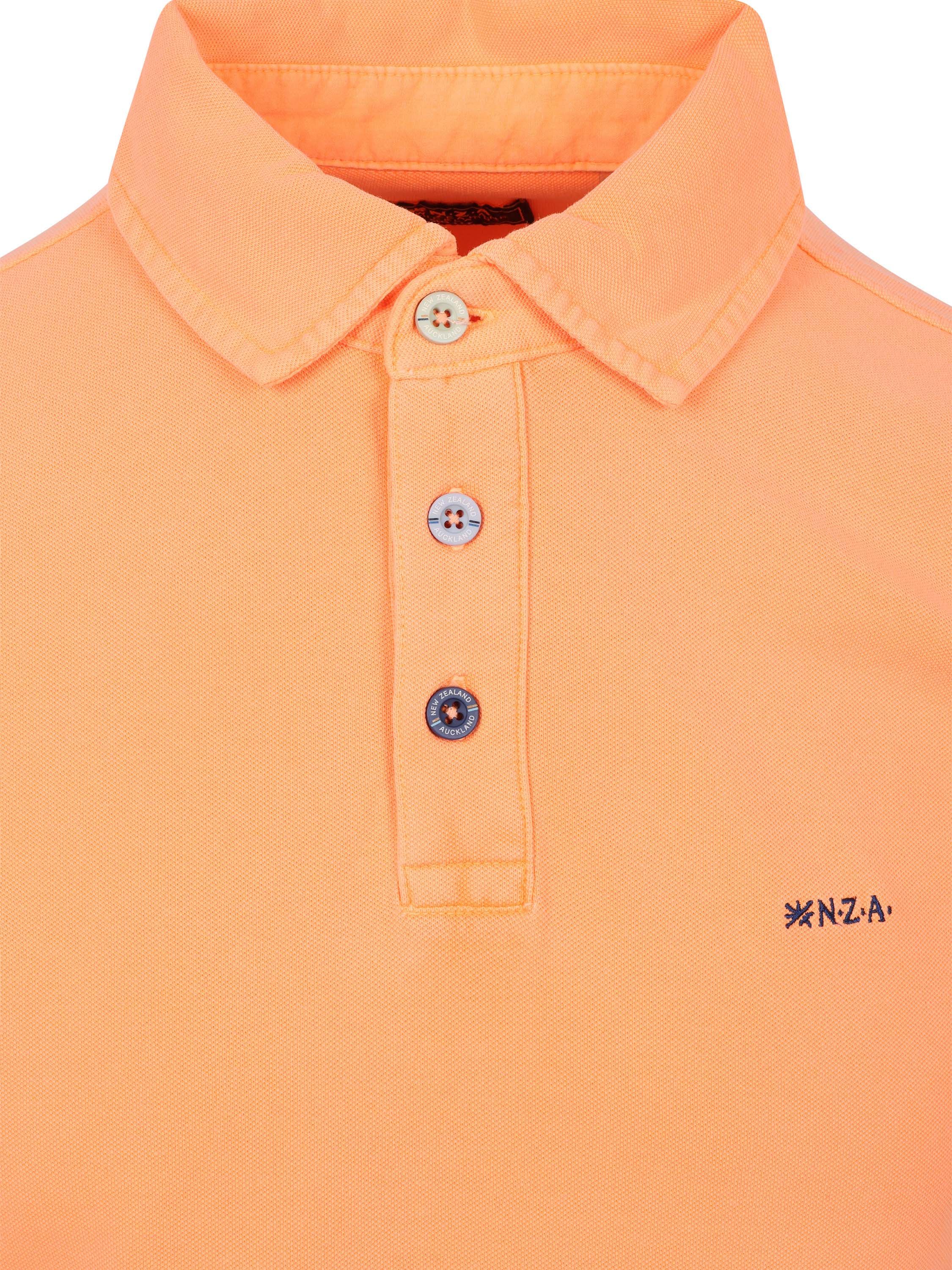 NZA Polo Shirt Hawera Mandarine Orange Product / Detail