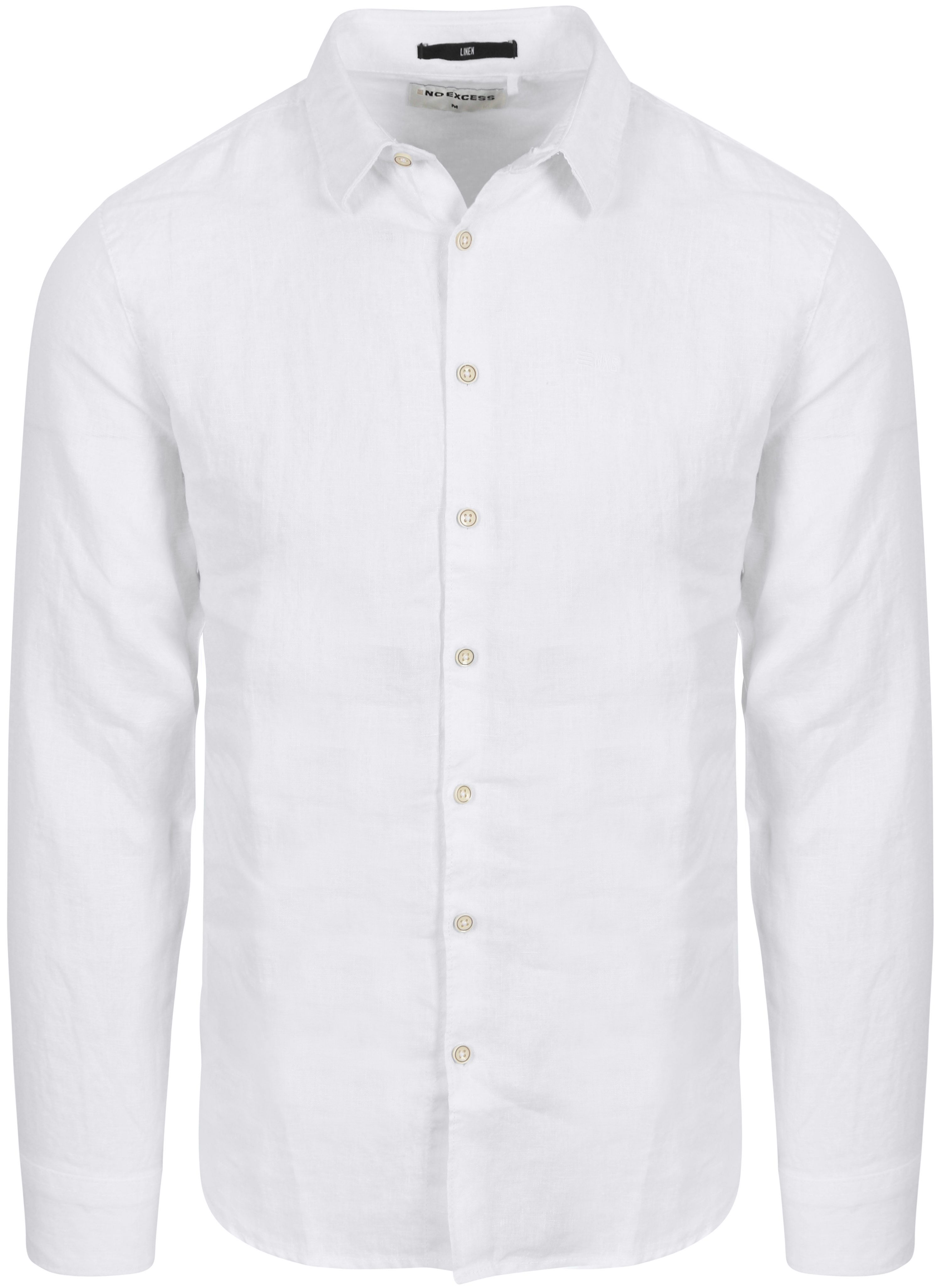 Overhemd Linnen Wit