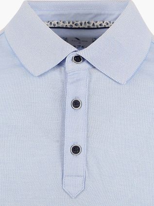 R2 Amsterdam Polo Shirt Light Blue