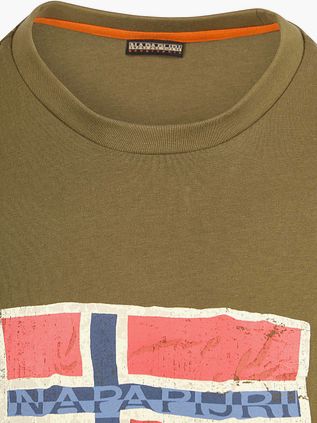 Napapijri Mahsa T-Shirt Olivgrün