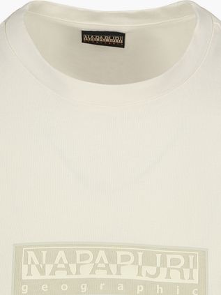 Napapijri T-shirt Logo Off White