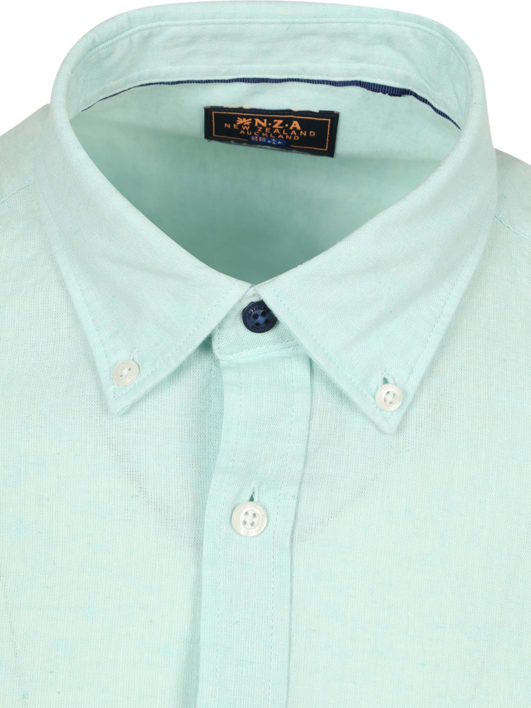 NZA Shirt Linen Blend Aqua Product / Detail
