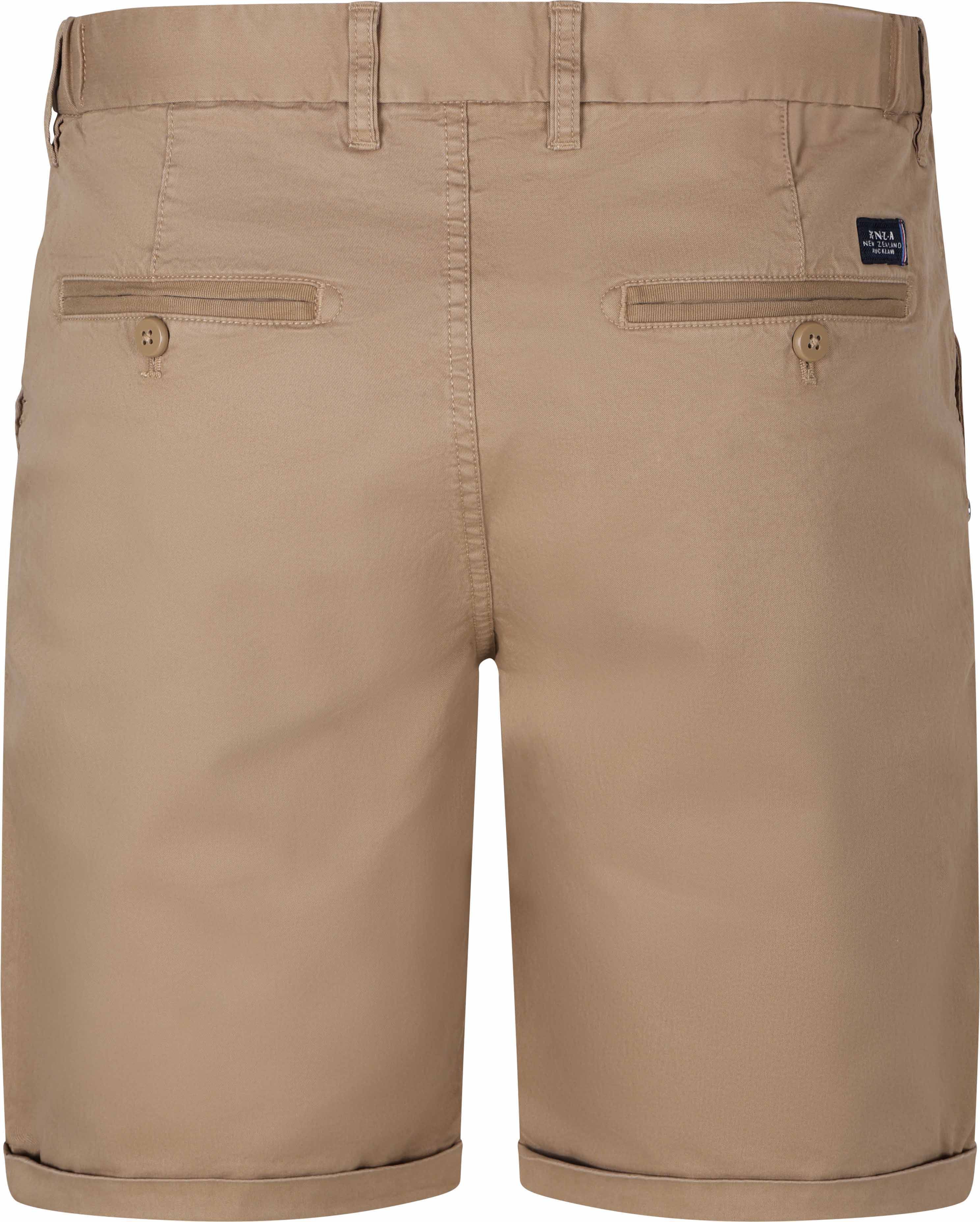 NZA Short Twill Stretch Dune Beige Product / Achterkant