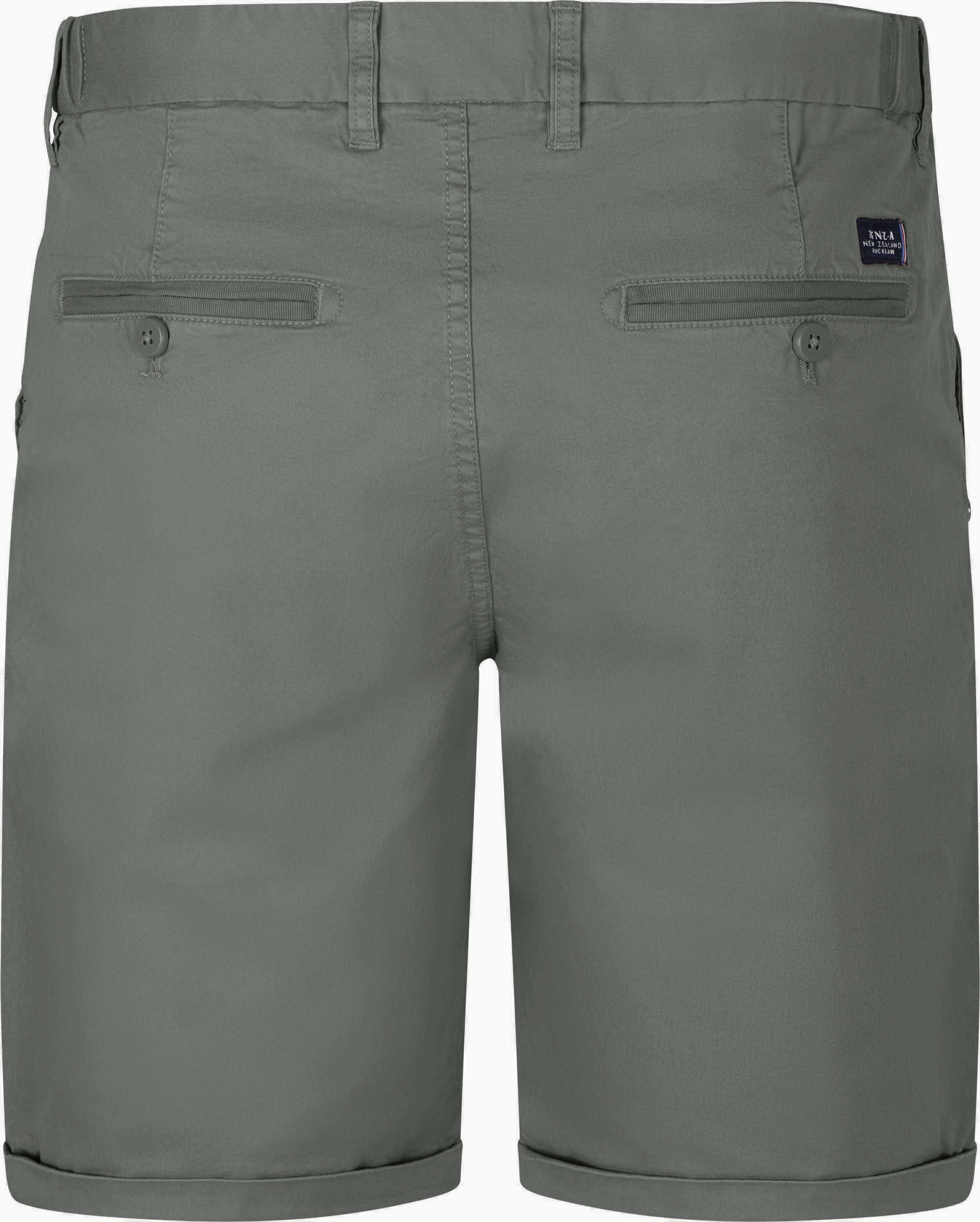 NZA Shorts Twill Stretch Spring Army Product / Achterkant