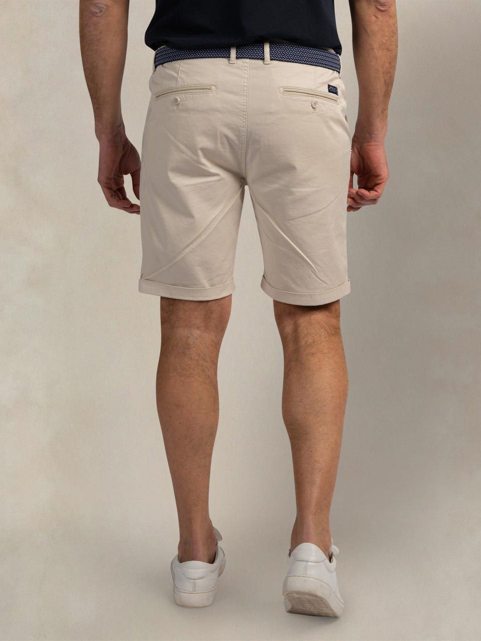 NZA Shorts Twill Stretch Light Kit Model / Achterkant