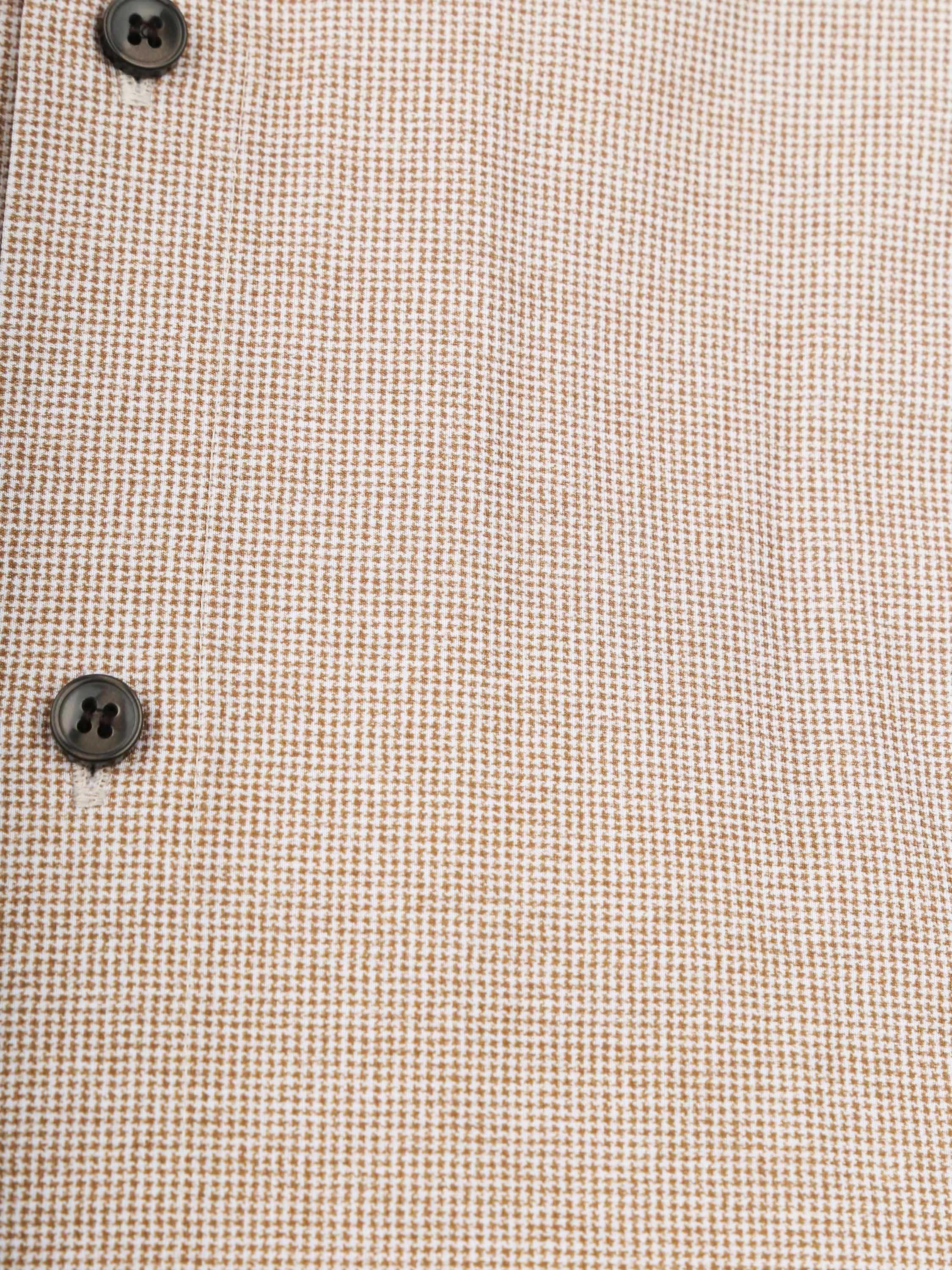 OLYMP Chemise Level 5 24/Seven Pied De Poule Marron Product / Detail