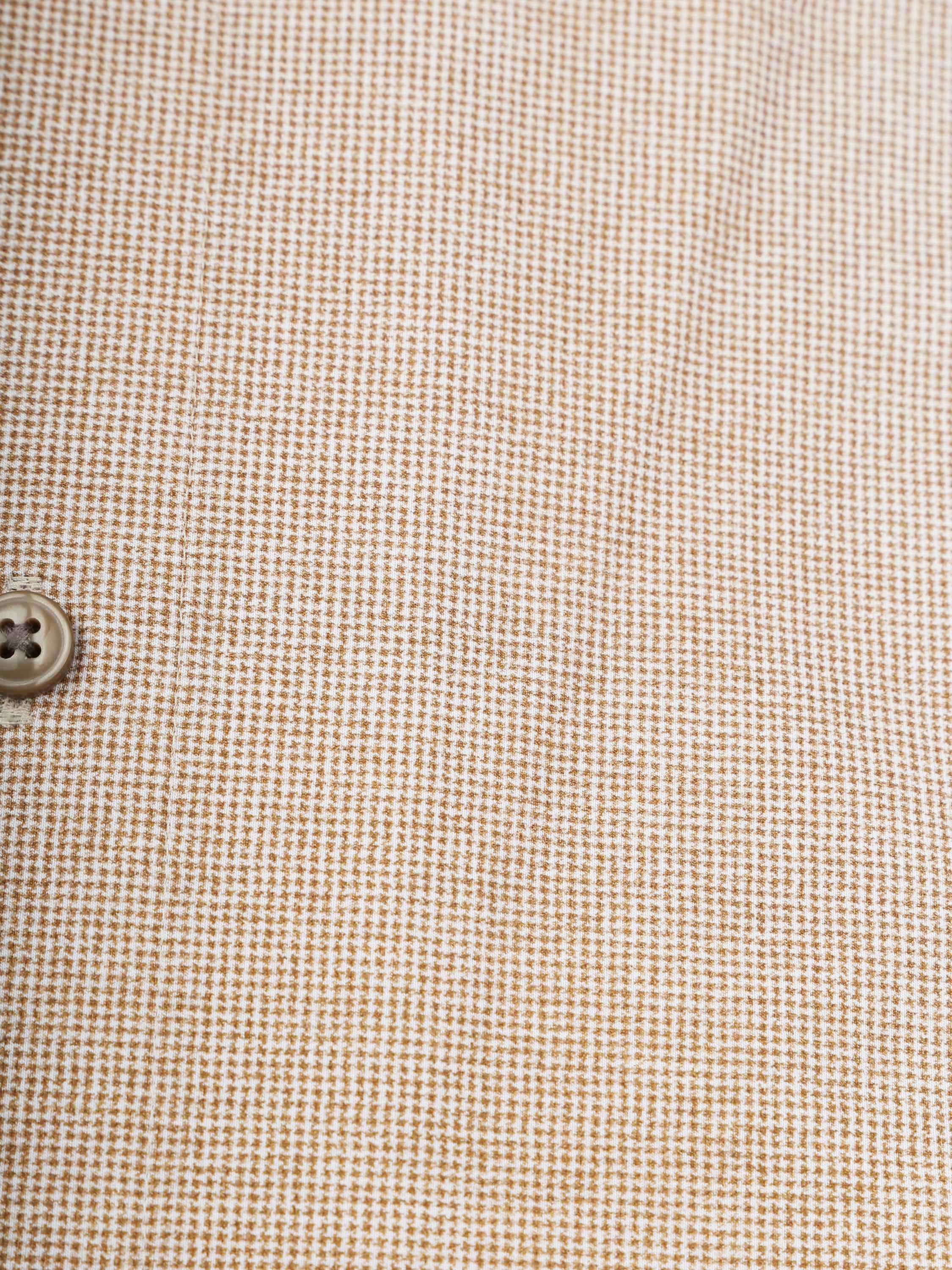 Olymp Luxor Overhemd Pied De Poule Bruin Product / Detail