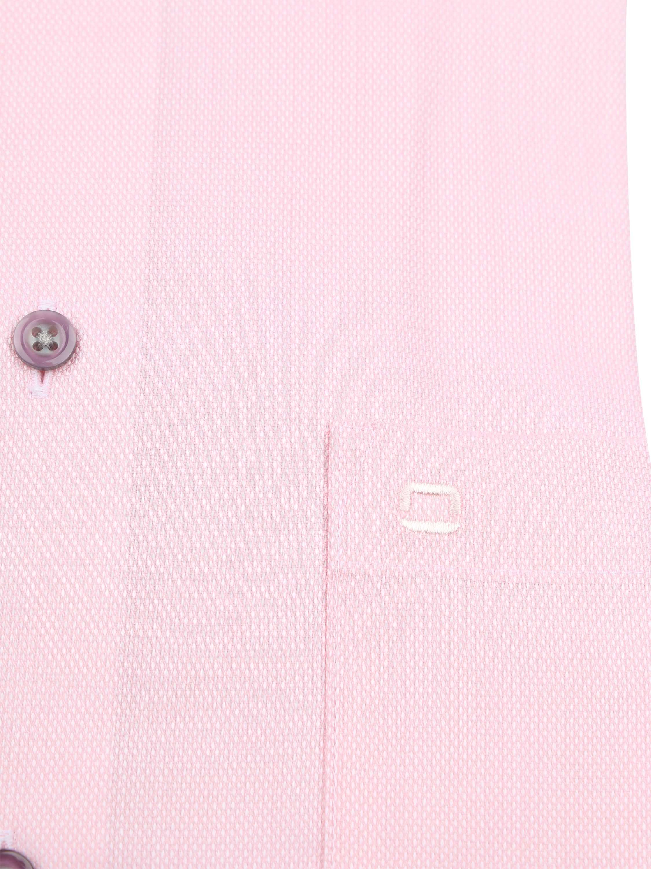 Olymp Luxor Shirt Structure Pink Product / Detail