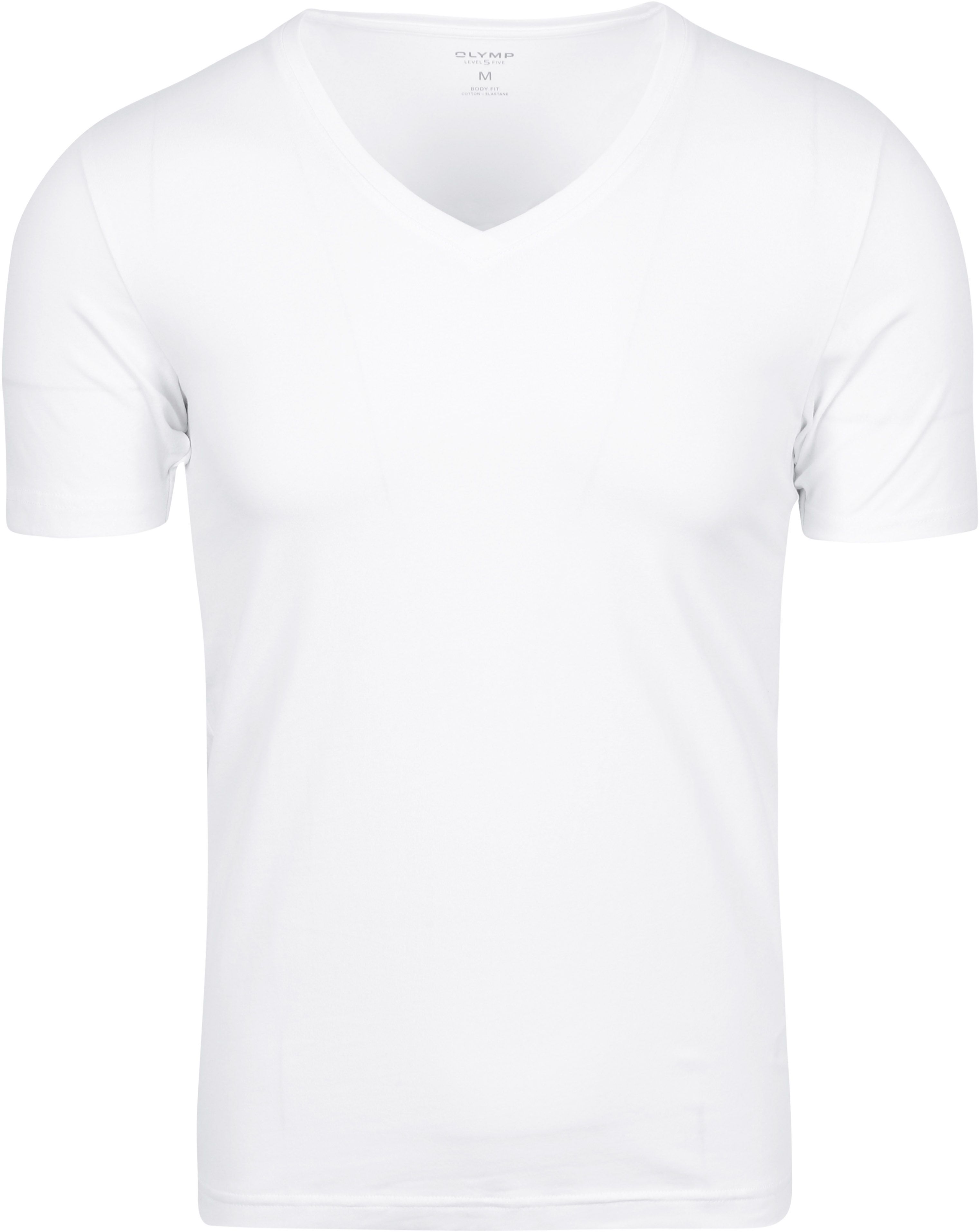 T-Shirt z głębokim dekoltem V, stretch
