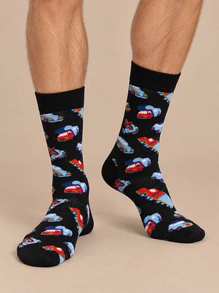 Happy Socks Socken Traffic Jam