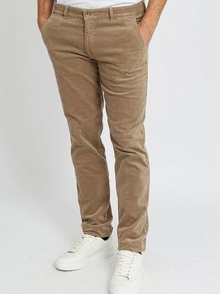 Suitable Chino Plato Corduroy Beige
