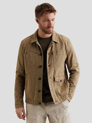 PME Legend Denim Worker Jacket Kaki