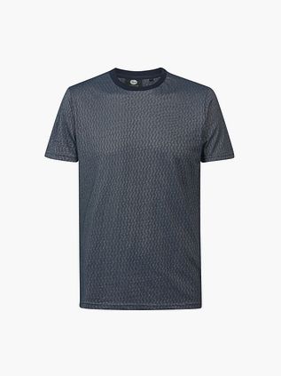 Petrol Camiseta Zigzag Azul Marino