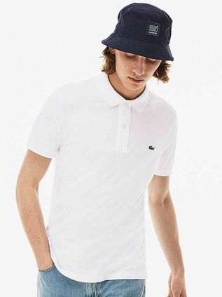 Lacoste Polo Shirt Pique White