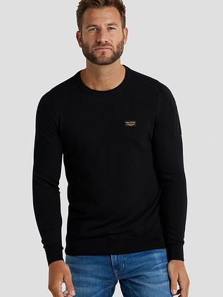 PME Legend Buckley Pullover Schwarz
