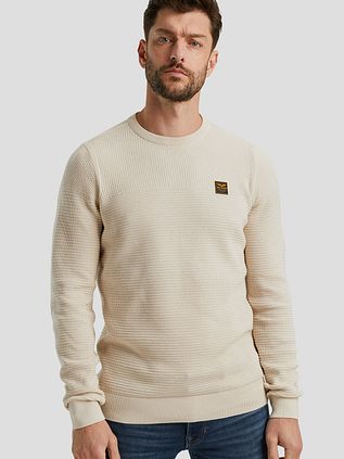 PME Legend Sweater Mouliné Ecru