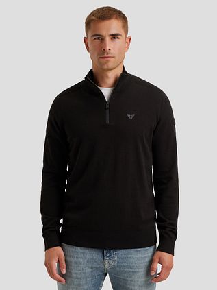 PME Legend Half-Zip-Pullover Schwarz