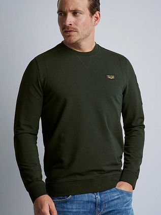 PME Legend Airstrip Sweater Dark Green