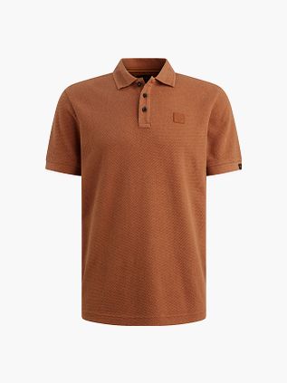 PME Legend Polo Shirt Popcorn Jersey Orange