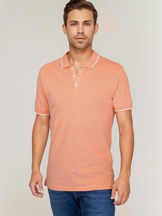 Suitable Oxford Polo Bright Orange
