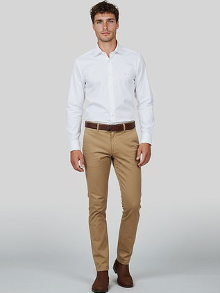 Profuomo Knitted Shirt White