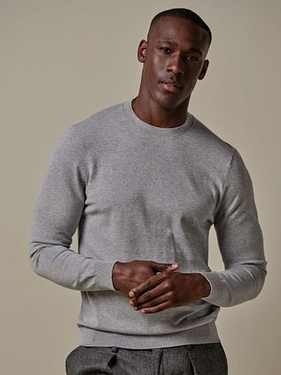 Profuomo Pullover Luxury Grau