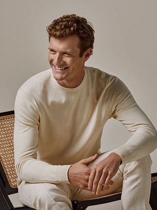 Profuomo Pullover Luxury Off White