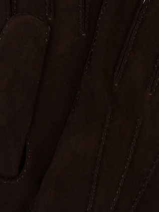 Profuomo Handschuhe Wolle Wildleder Braun