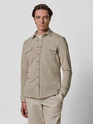 Profuomo Overshirt Western Beige