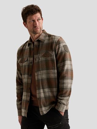 PME Legend Overshirt Check Grindle Multicolour