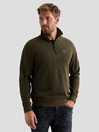 PME Legend Half Zip Jumper Olive