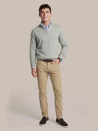 Steppin' Out Half-Zip Pullover Colin Grey
