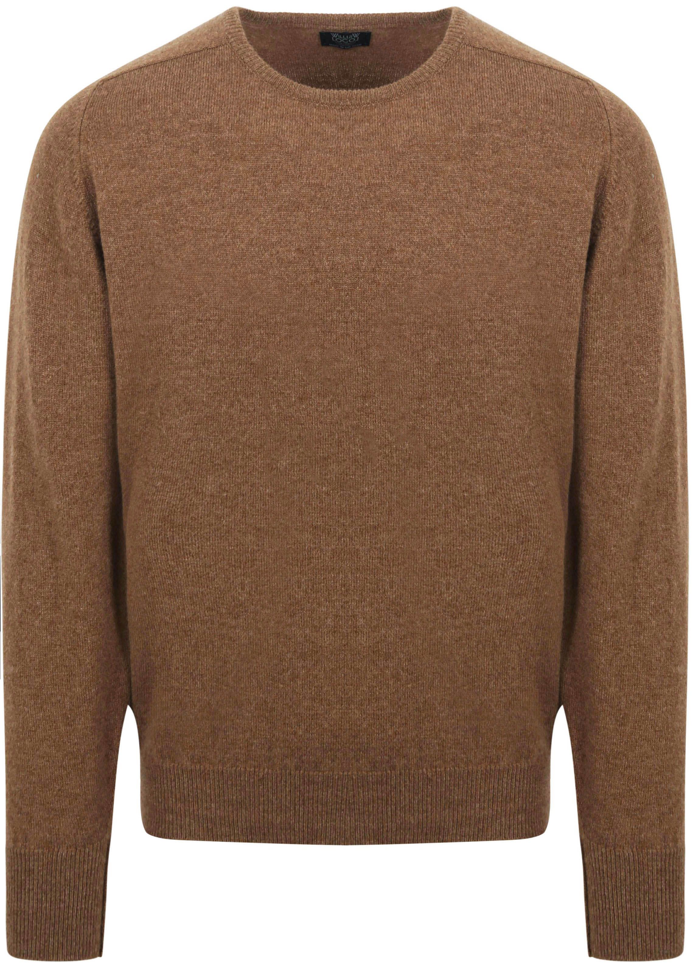Pullover in lana d’agnello William Lockie Driftwood
