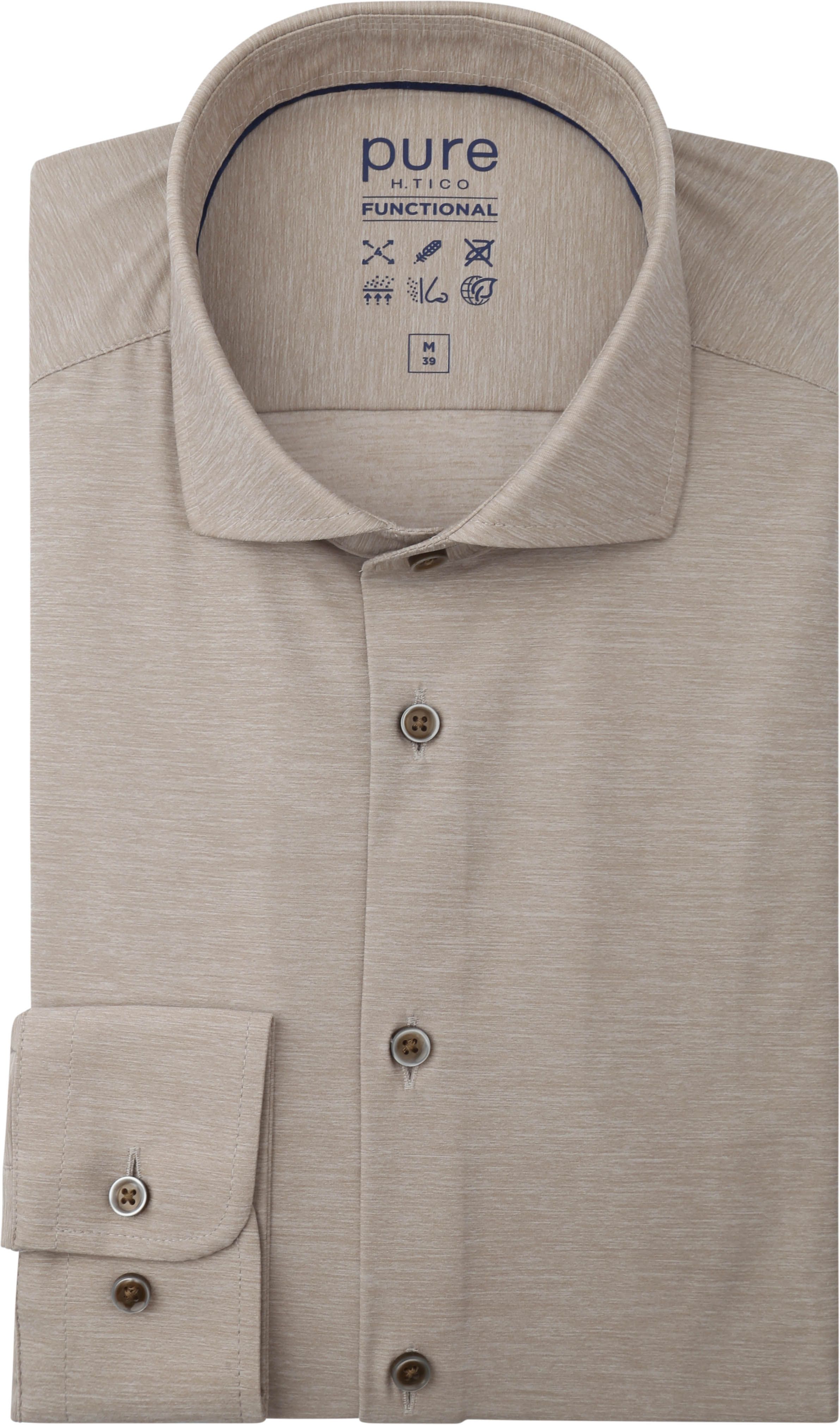 Shirt Melange Beige