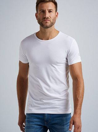 PME Legend Basic T-shirt 2-Pack O-Neck White