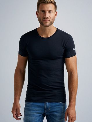 PME Legend Basic T-shirt 2-Pack O-Neck Navy